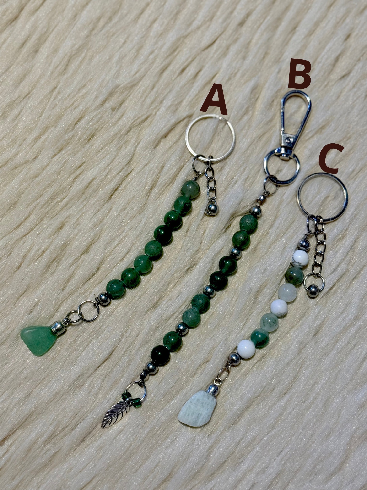 Llavero artesanal Aura